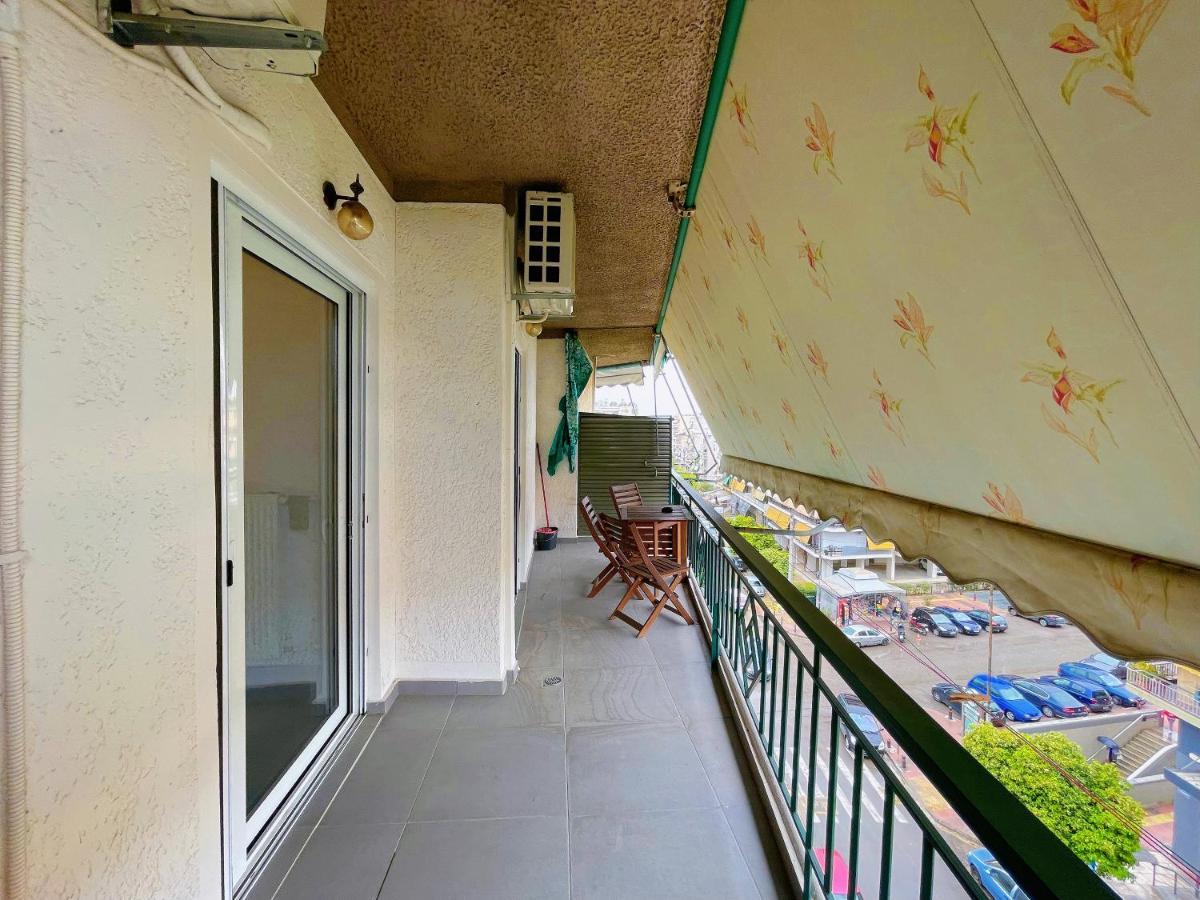 Wsd Hera Luxury Stylish 2Bd Apt With City View Balcony Near Merto Athen Eksteriør bilde