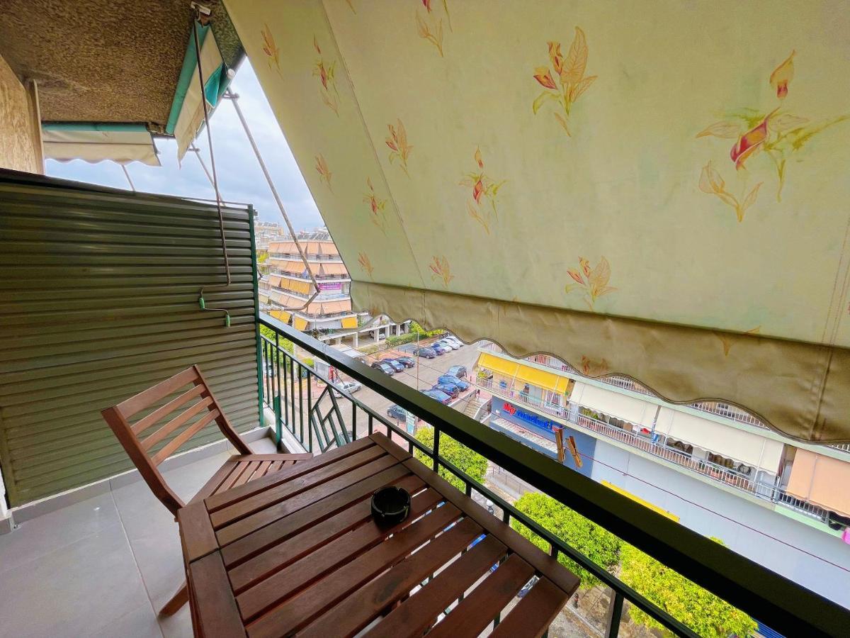 Wsd Hera Luxury Stylish 2Bd Apt With City View Balcony Near Merto Athen Eksteriør bilde