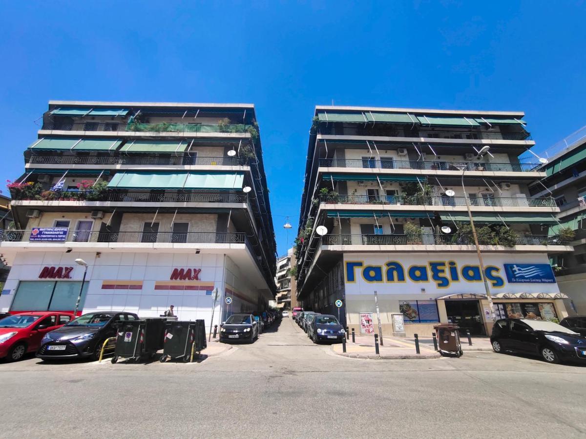 Wsd Hera Luxury Stylish 2Bd Apt With City View Balcony Near Merto Athen Eksteriør bilde